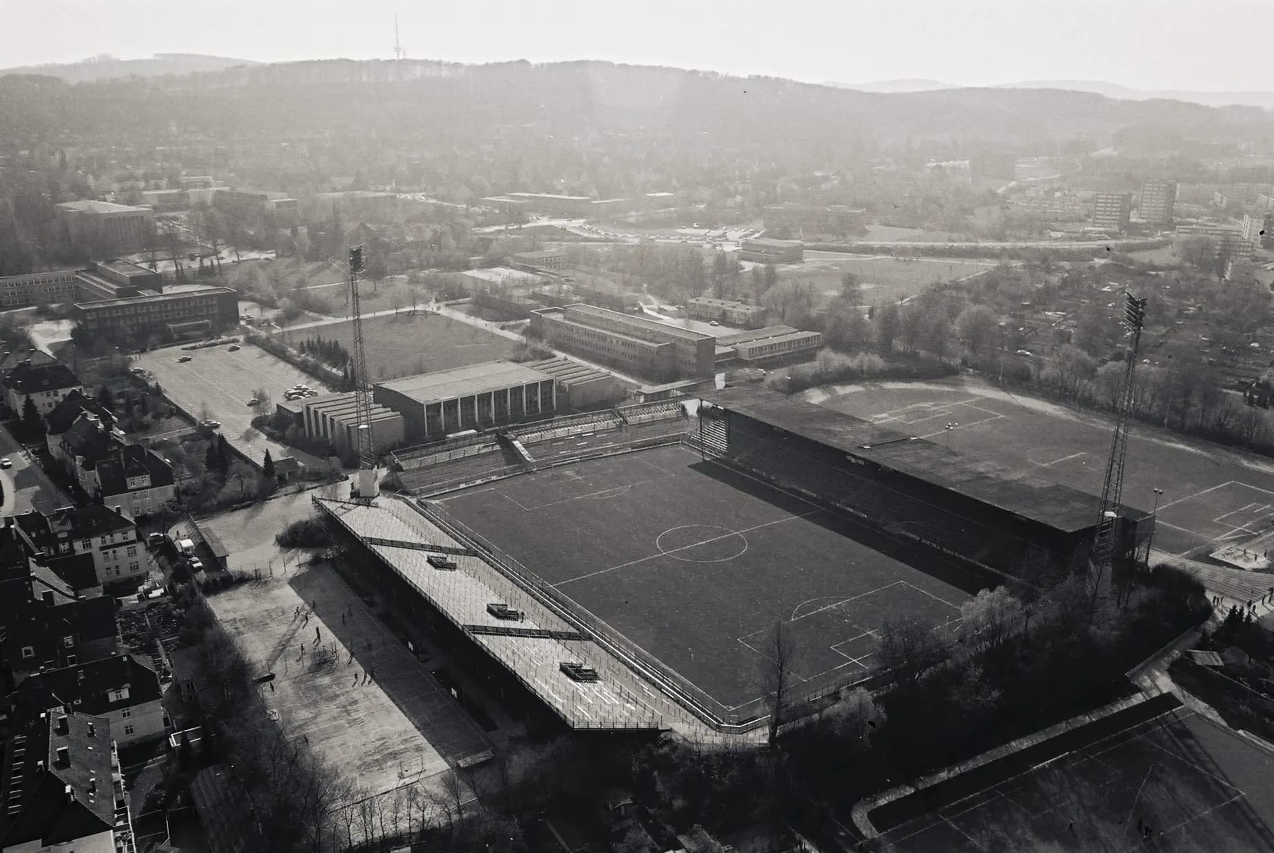 Alm Luftbild Nordseite 1971